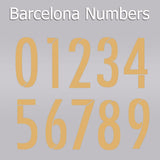 Barcelona Style Numbers
