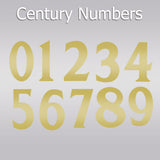 Century Style Number Set